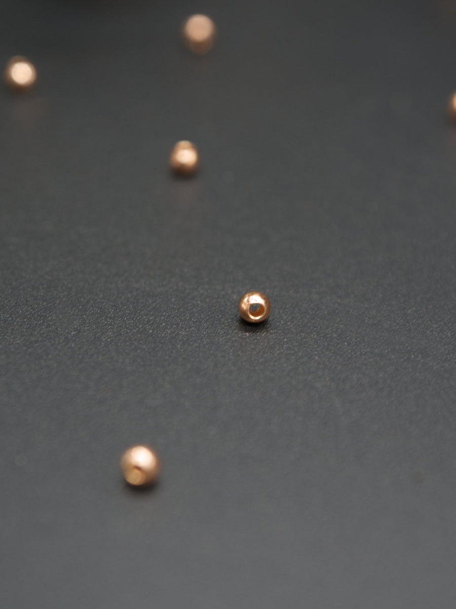 Bola Oro Rosa 2mm