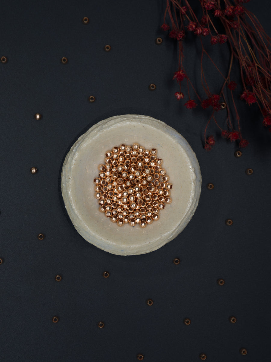 Bola Oro Rosa 3mm