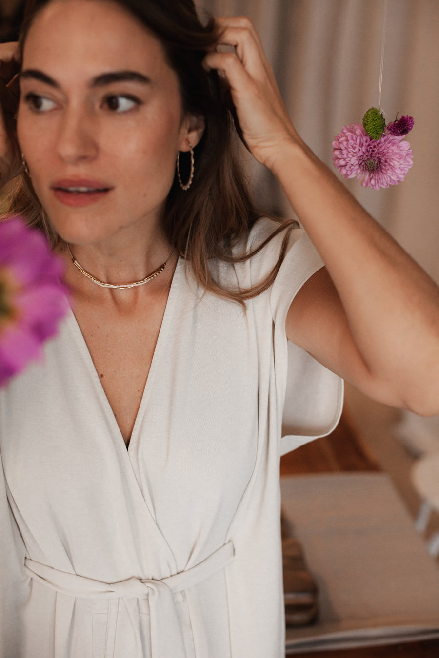 COLLAR ALEGRÍA BEIGE