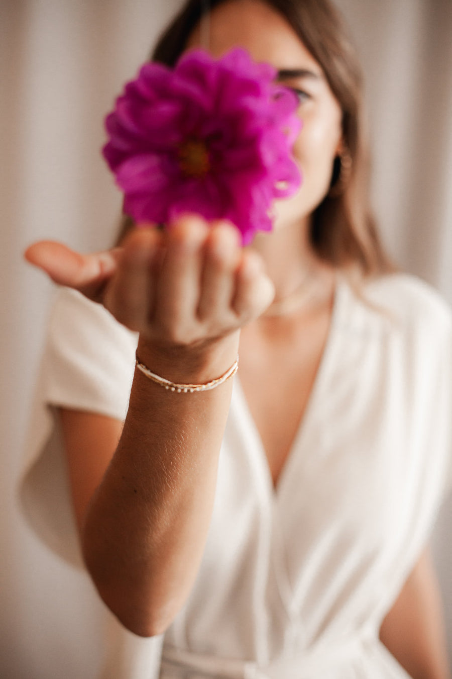 PULSERA ALEGRÍA BEIGE