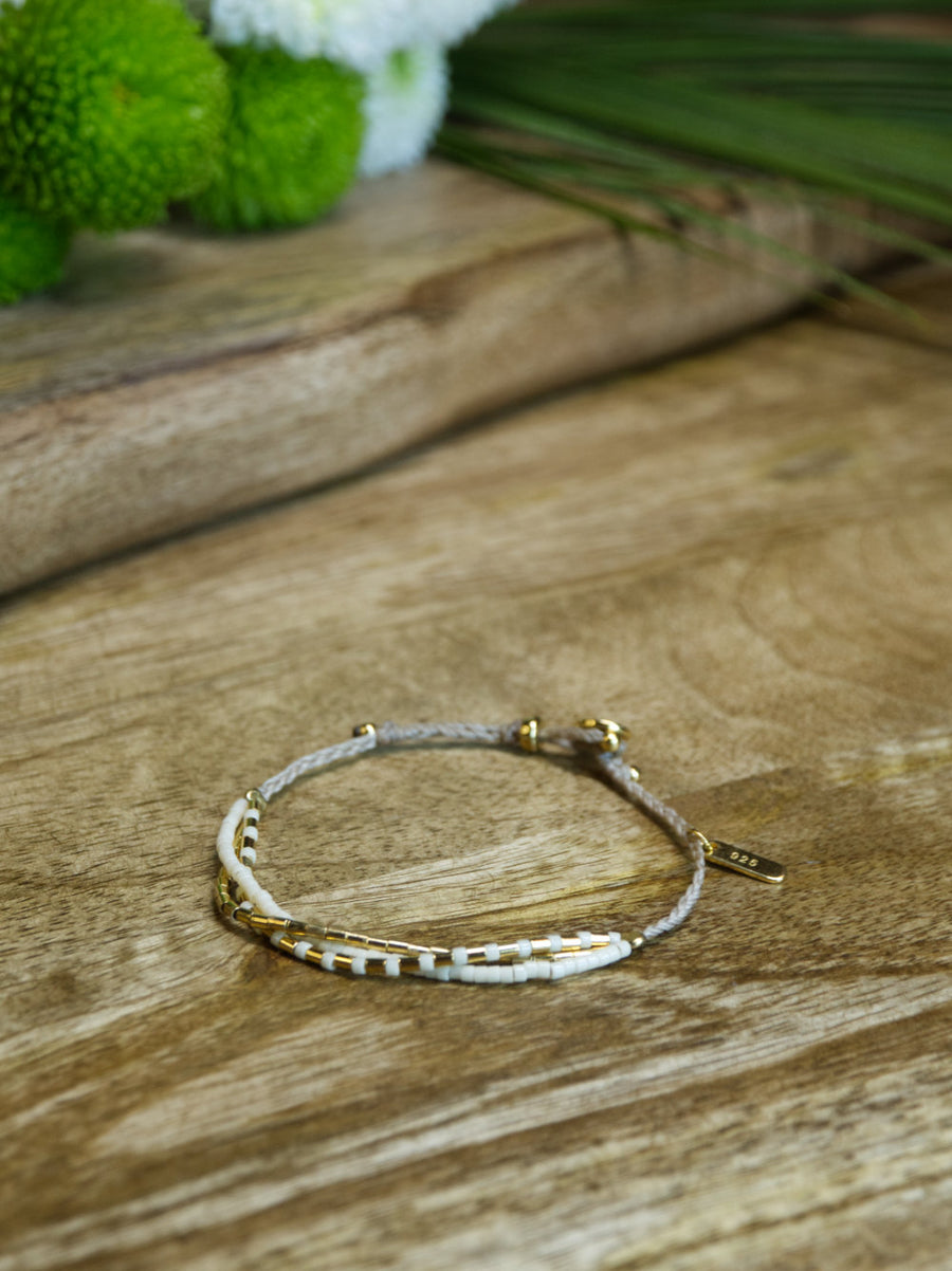 PULSERA ALEGRÍA BEIGE
