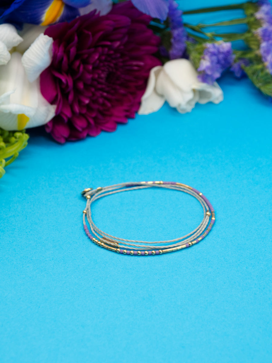 PULSERA COLLAR TOBILLERA ALEGRIA ORO