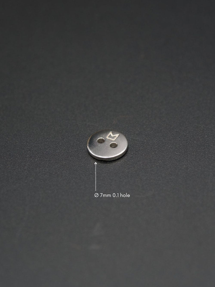 Botón Plata 7mm