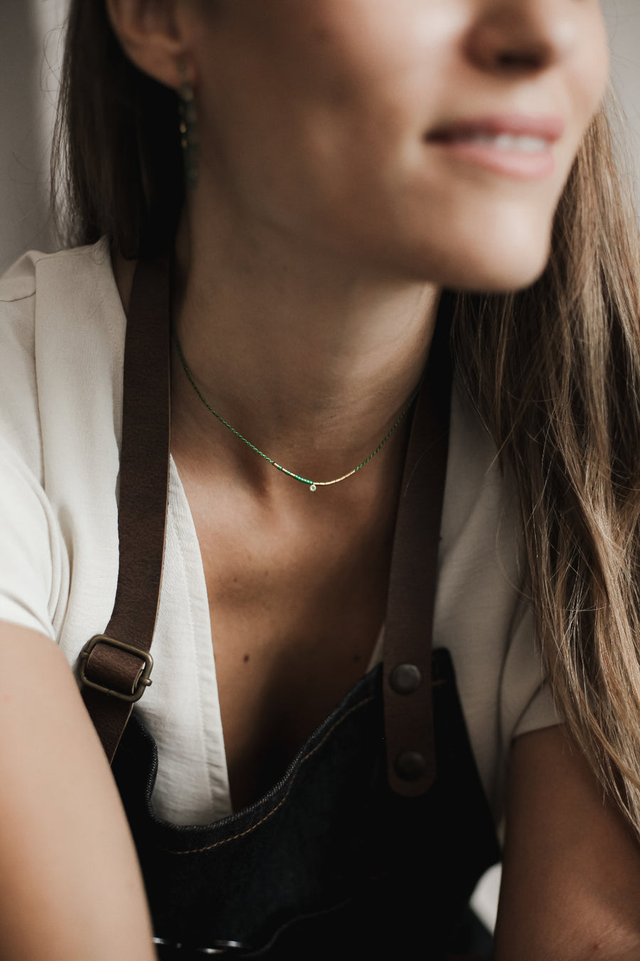 COLLAR ENCANTO ESMERALDA RUBI ZAFIRO