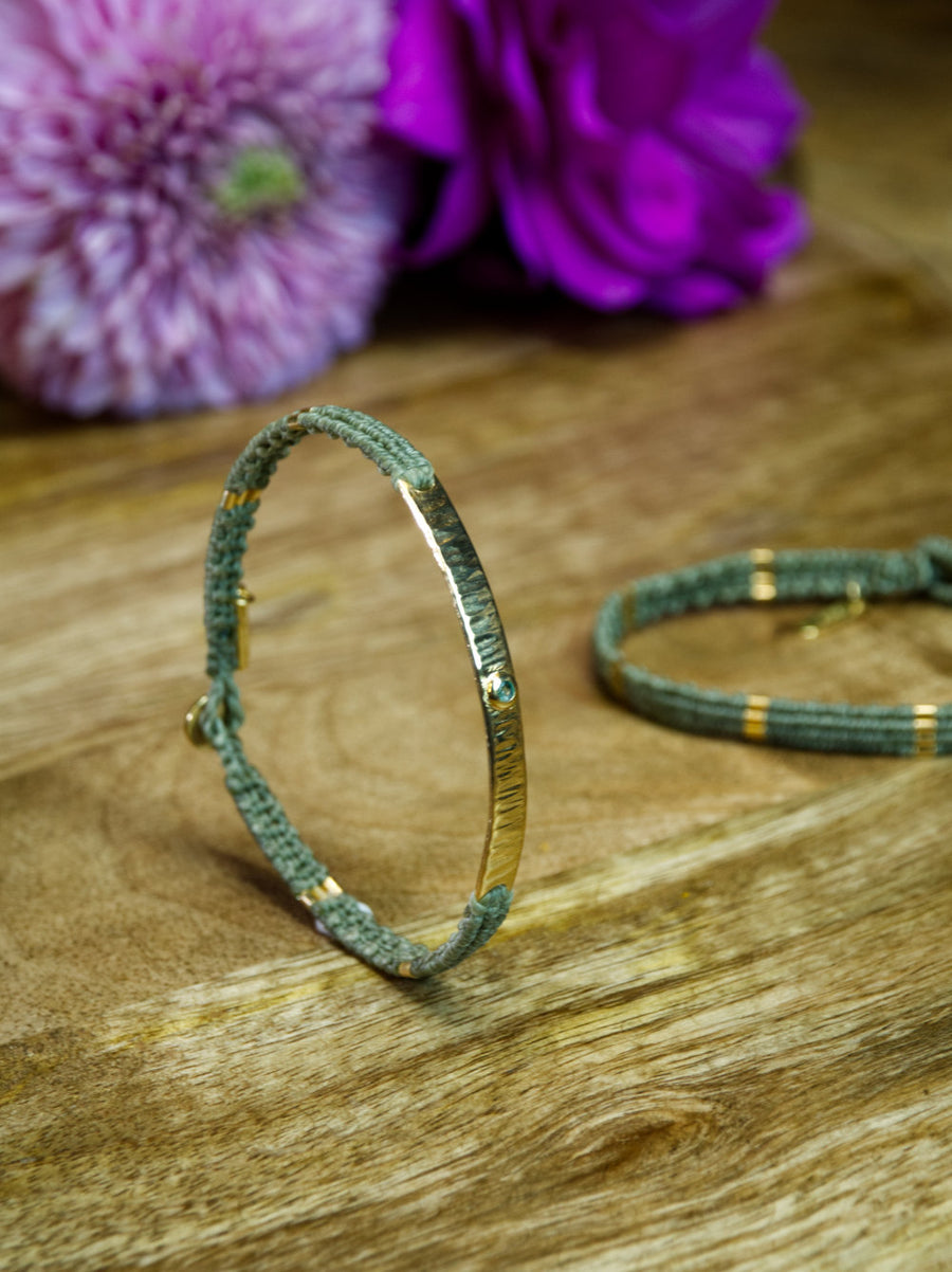 GOLD C4 BRACELET