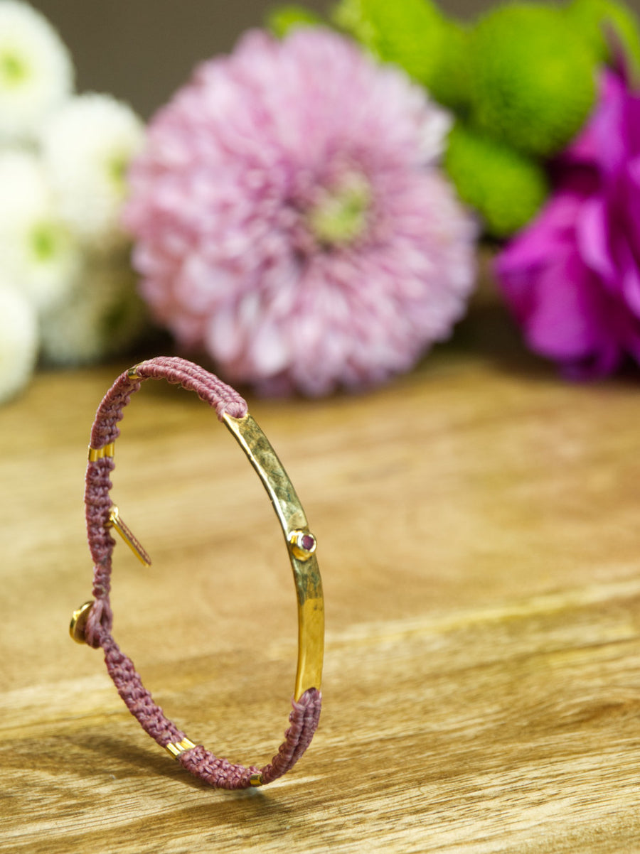 GOLD C4 BRACELET