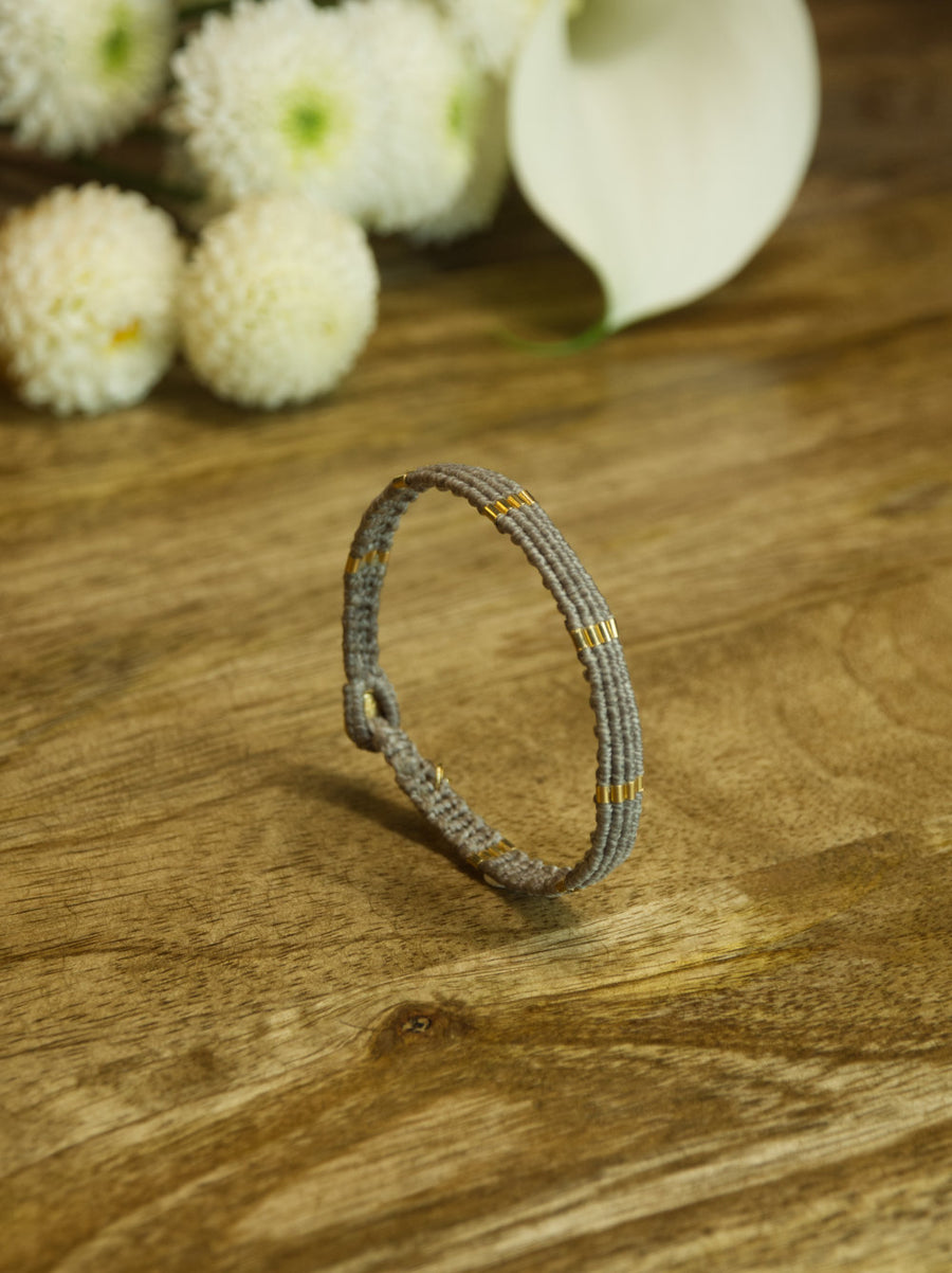 PULSERA PAZ BEIGE