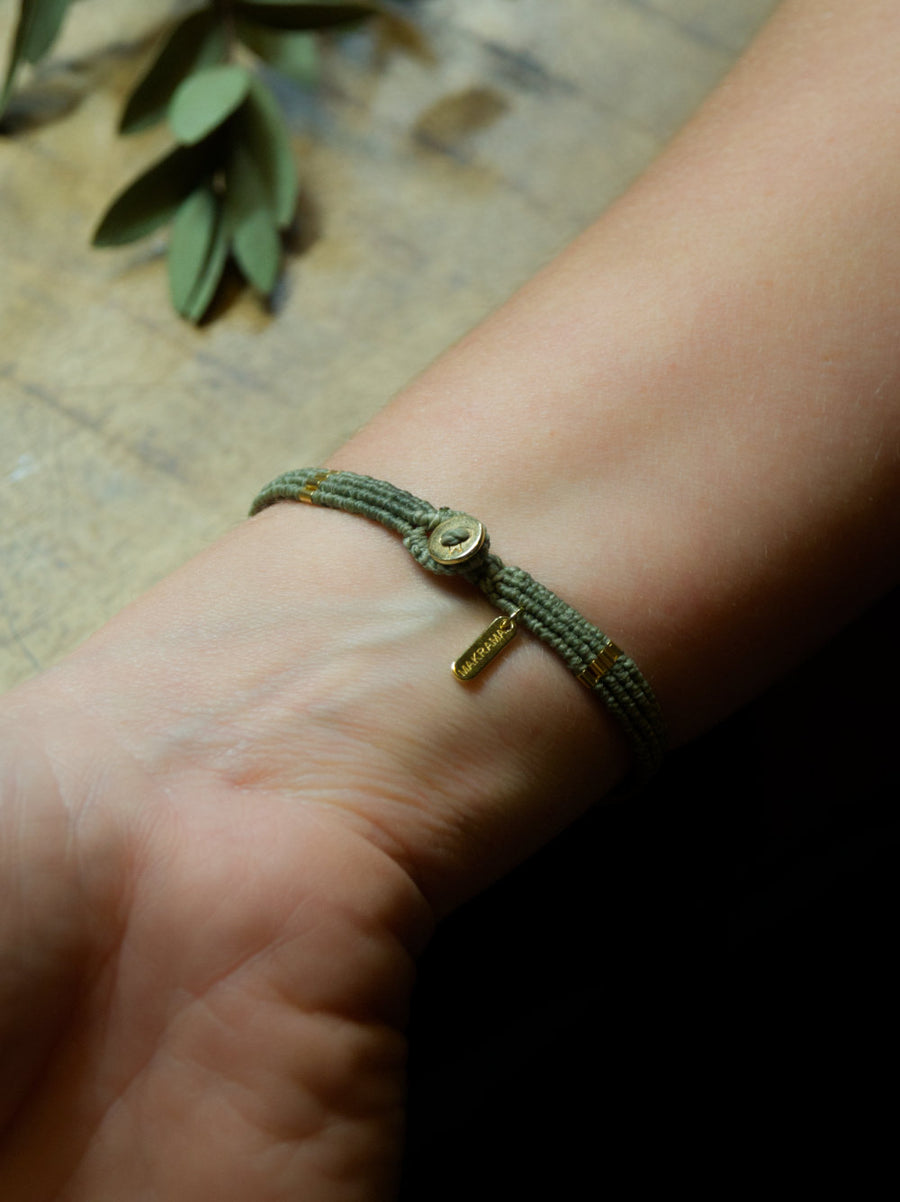PULSERA PAZ OLIVA
