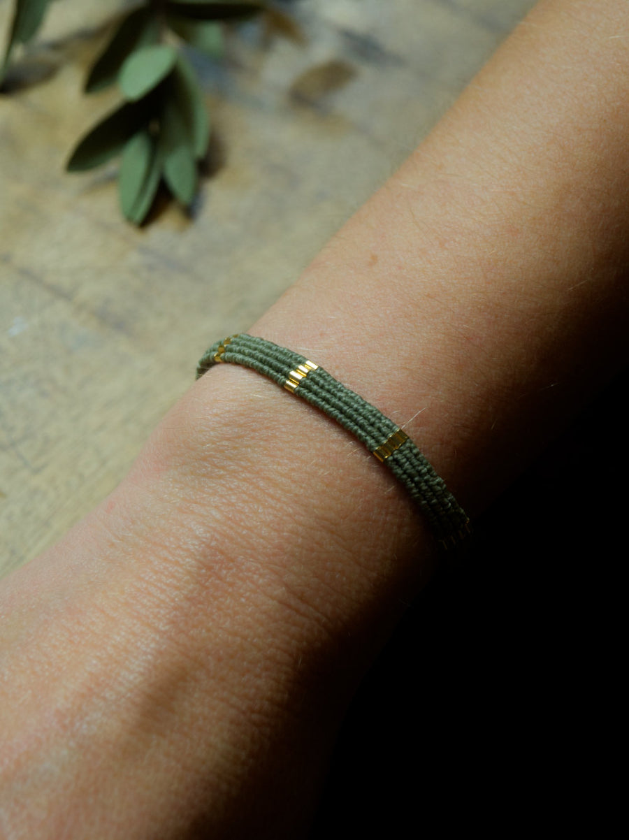 PULSERA PAZ OLIVA