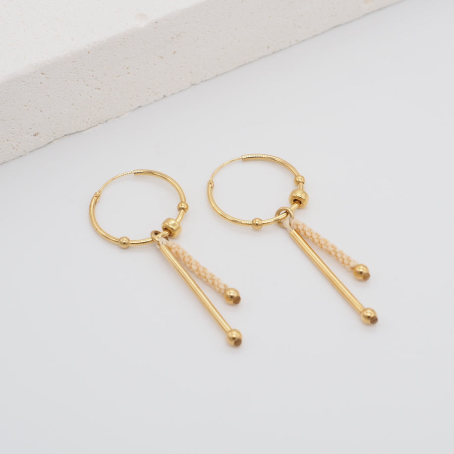 GOLD ZEN EARRINGS