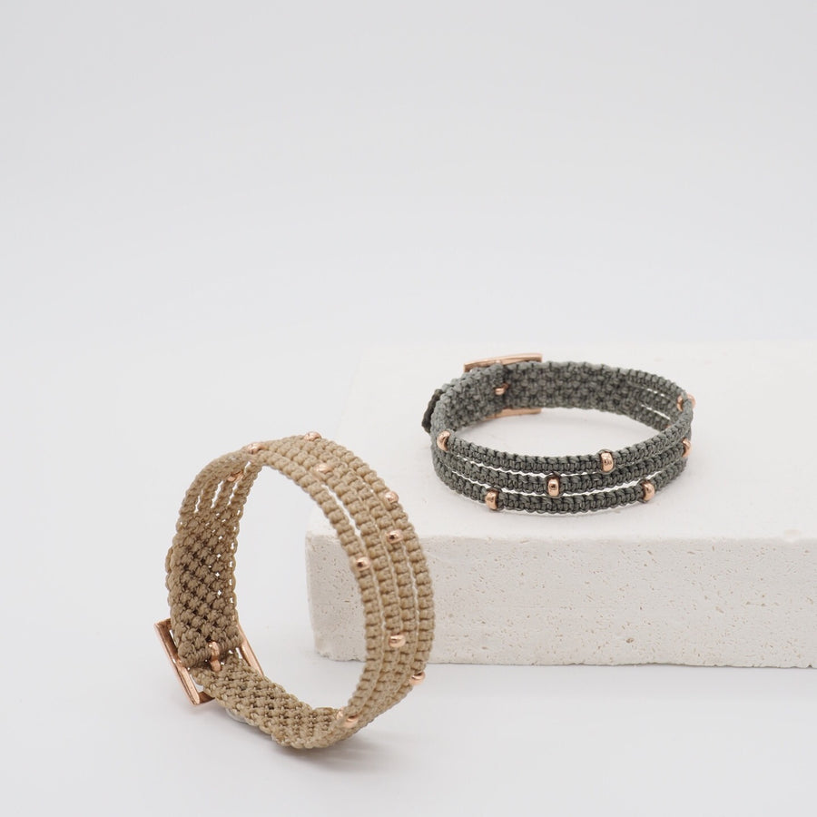 ROSE GOLD DONUTS BRACELET