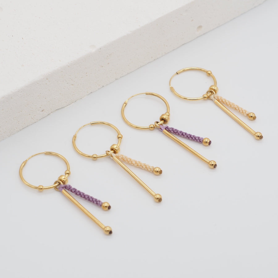 GOLD ZEN EARRINGS