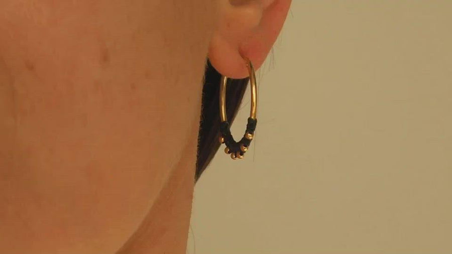 CREOLE SMALL GOLD EARRING