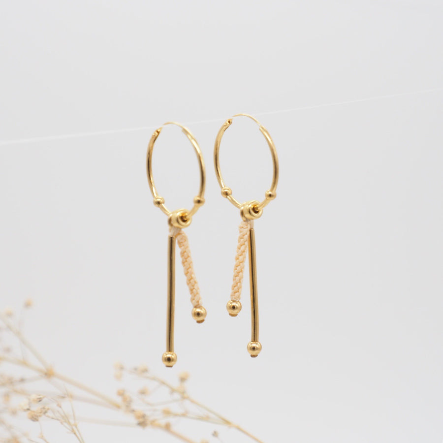 GOLD ZEN EARRINGS