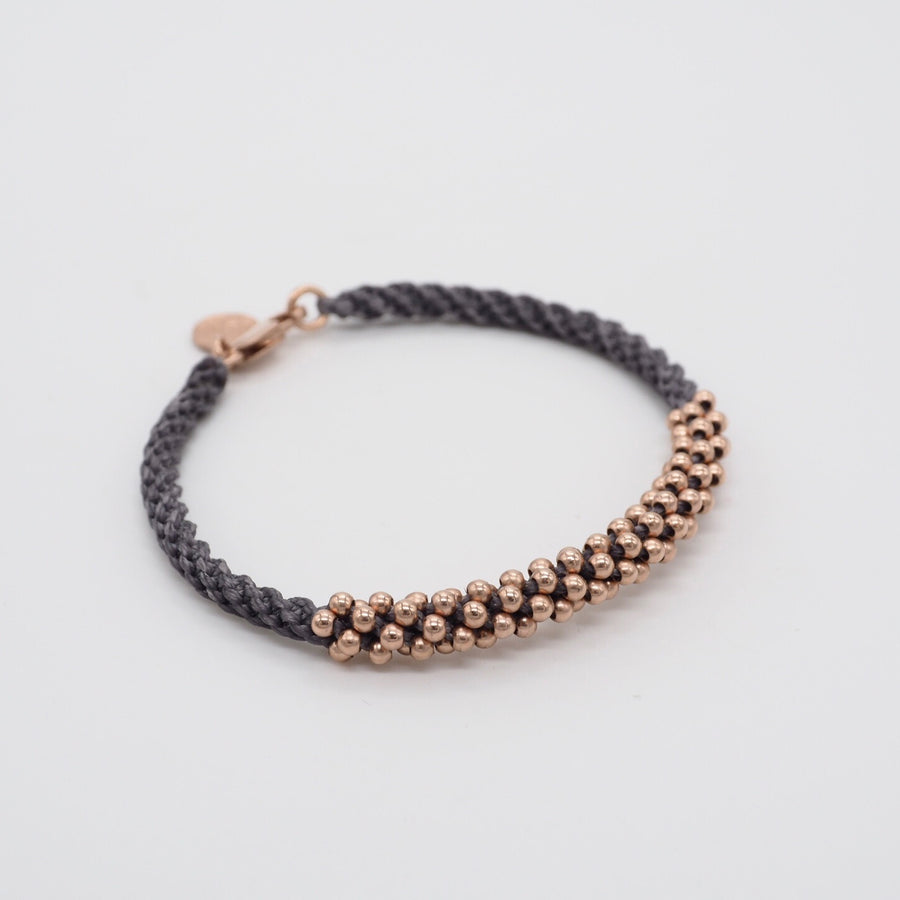 MEDIUM ROSE GOLD SERPENTINE BRACELET