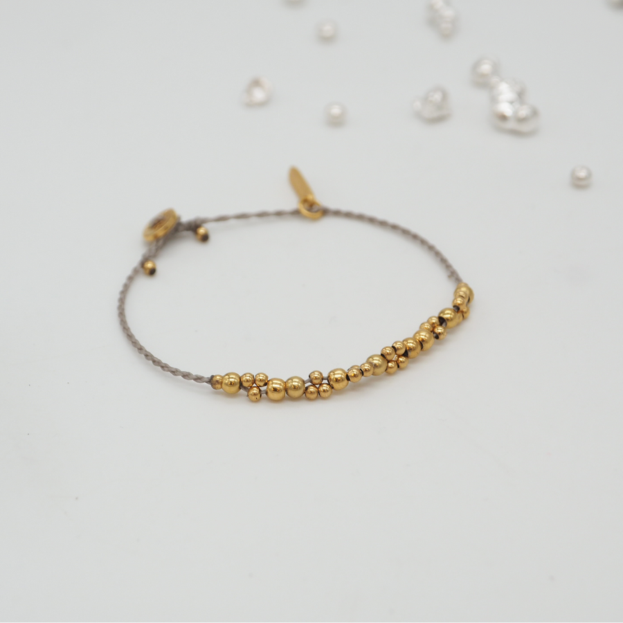 PULSERA NÉBULA ORO BIG