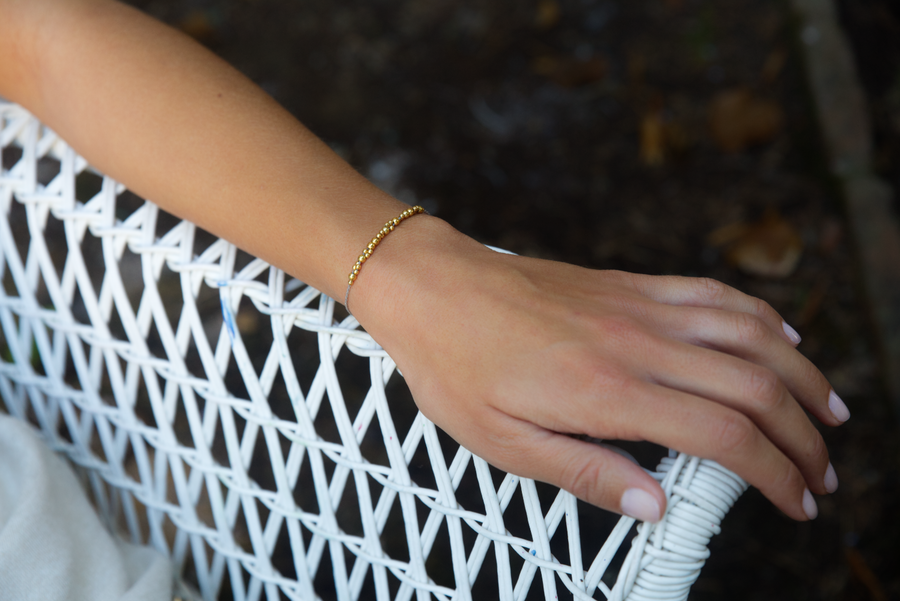 PULSERA NÉBULA ORO BIG