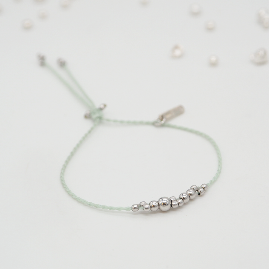 PULSERA NÉBULA PLATA