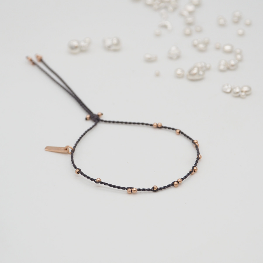 PULSERA ARMONÍA ORO ROSA
