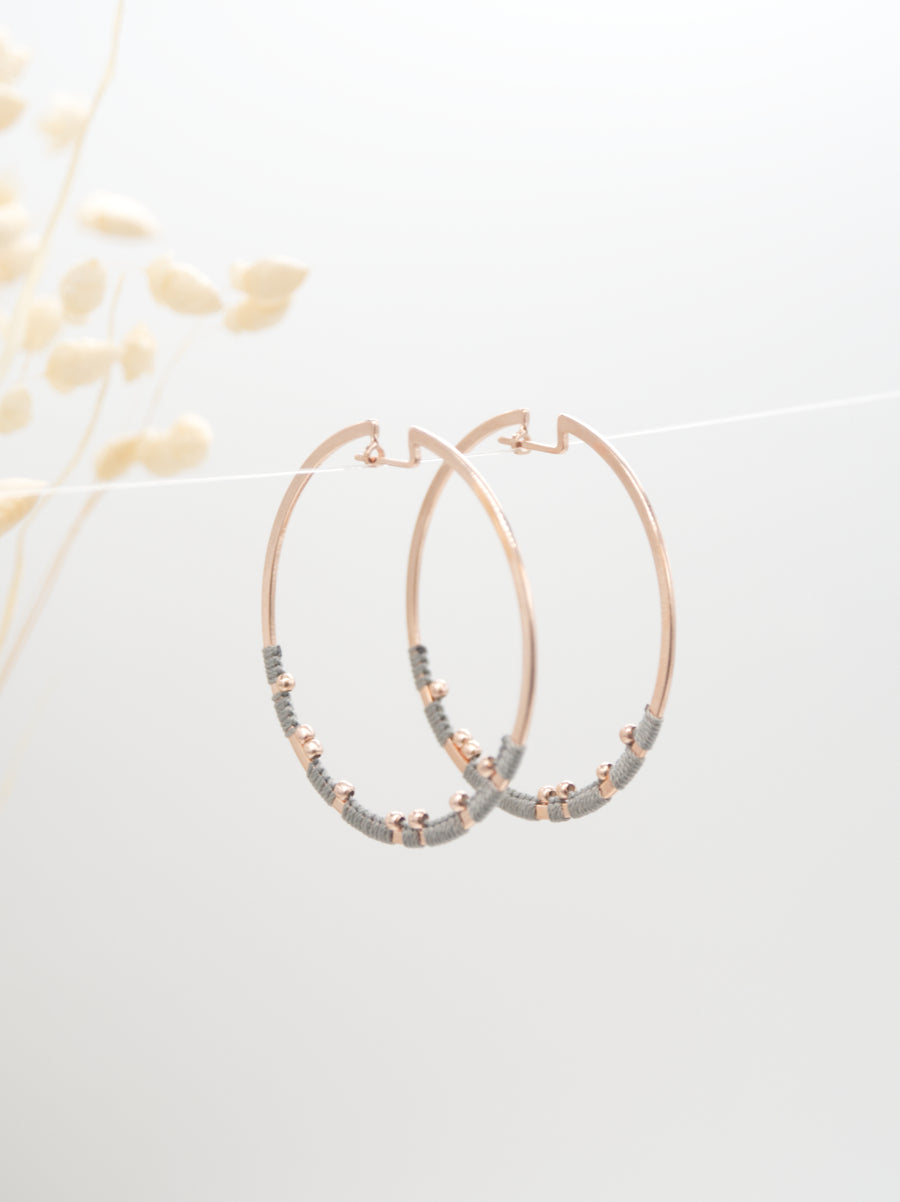 GOLD ORBIT EARRINGS