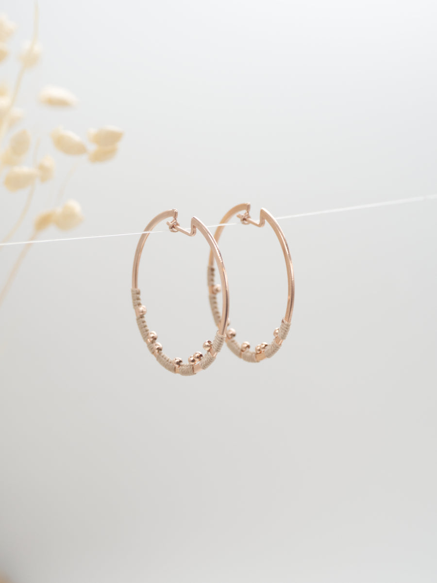 GOLD ORBIT EARRINGS