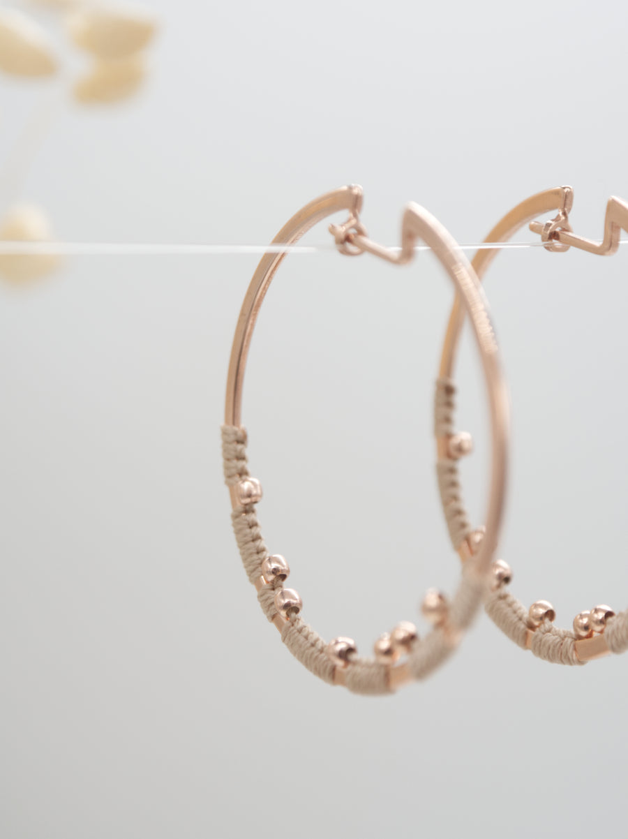 GOLD ORBIT EARRINGS