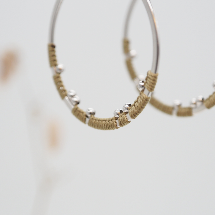 PENDIENTES ARMONÍA PLATA M