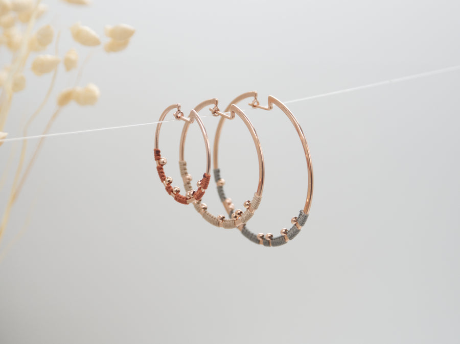 GOLD ORBIT EARRINGS