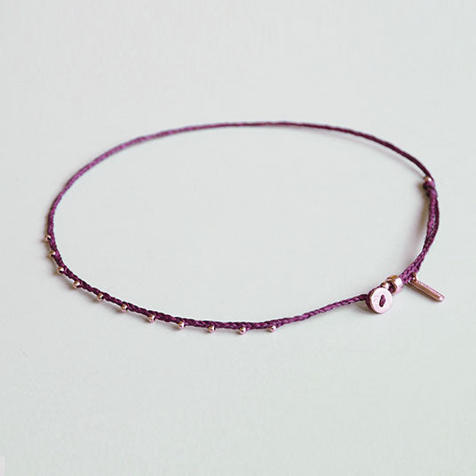 PINK GOLD LIA NECKLACE