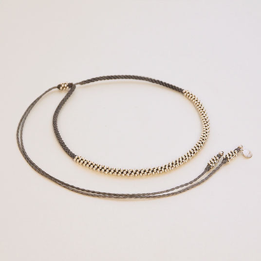 COLLAR SERPENTINA PLATA