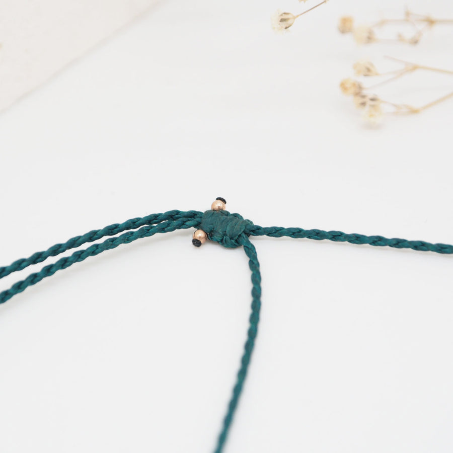 PINK GOLD STAR NECKLACE