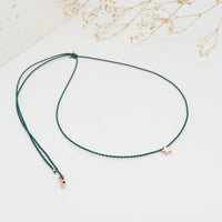 PINK GOLD STAR NECKLACE