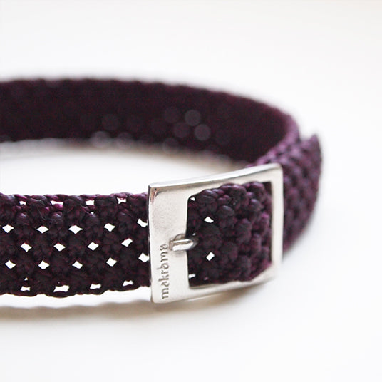 BASIC AUBERGINE BRACELET