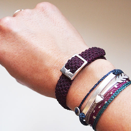 BASIC AUBERGINE BRACELET