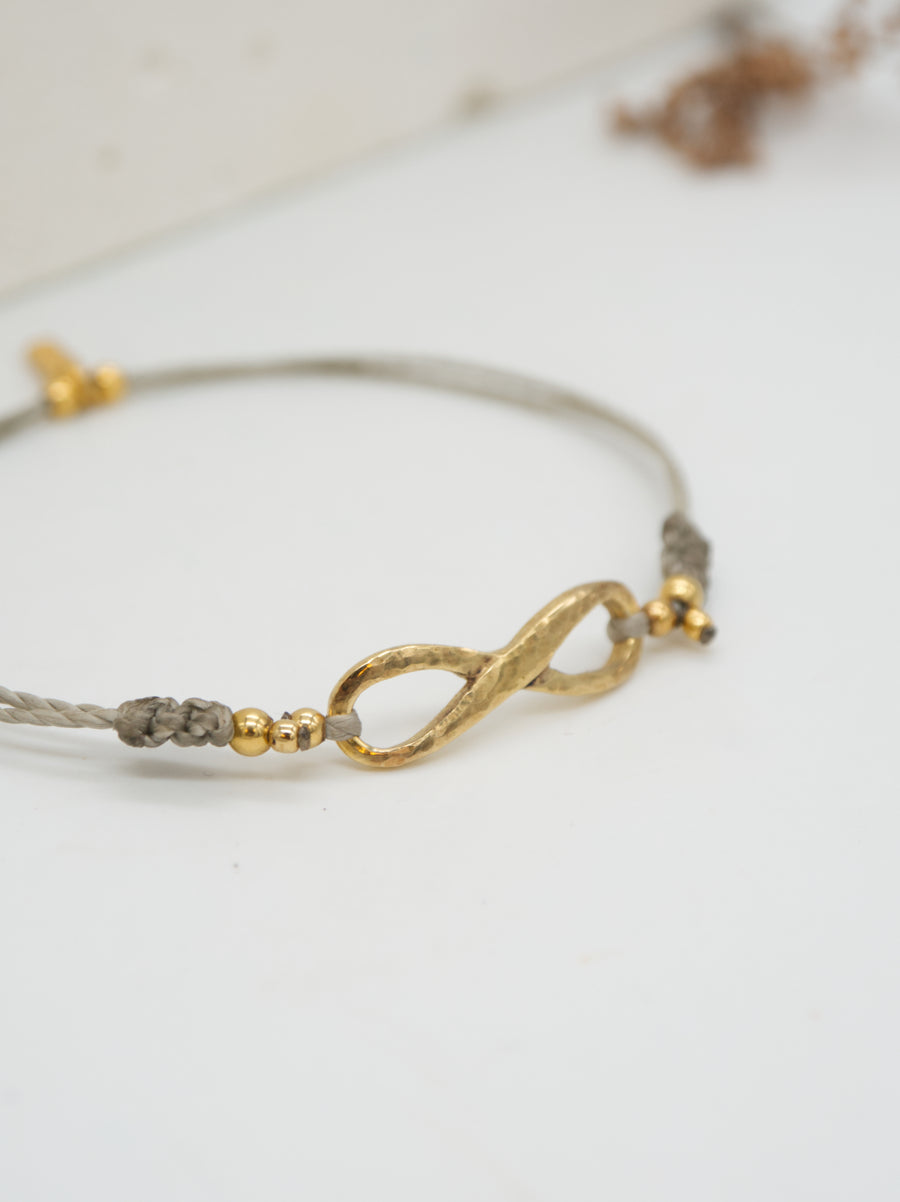 PULSERA INFINITO ORO