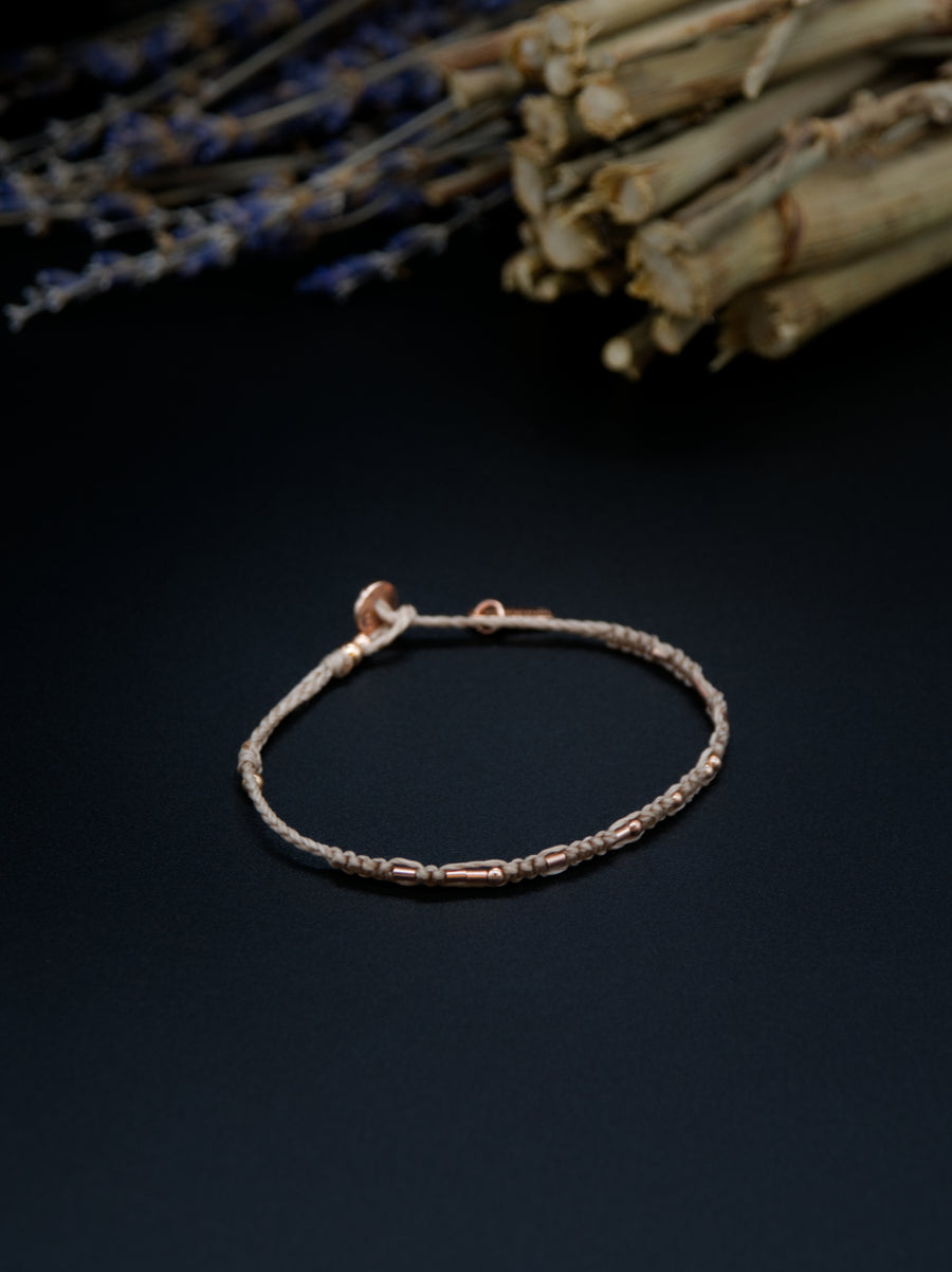 PULSERA LATIR ORO ROSA