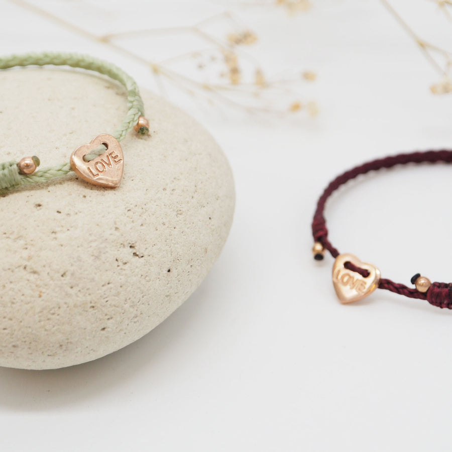 PINK GOLD LOVE BRACELET