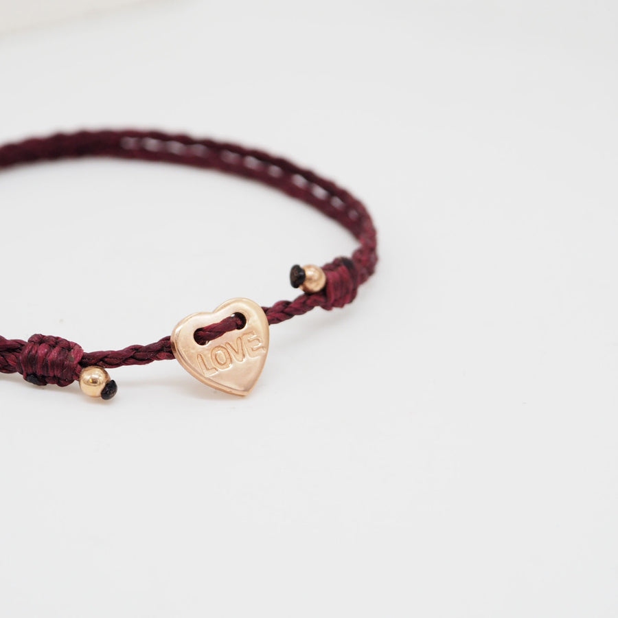 PINK GOLD LOVE BRACELET