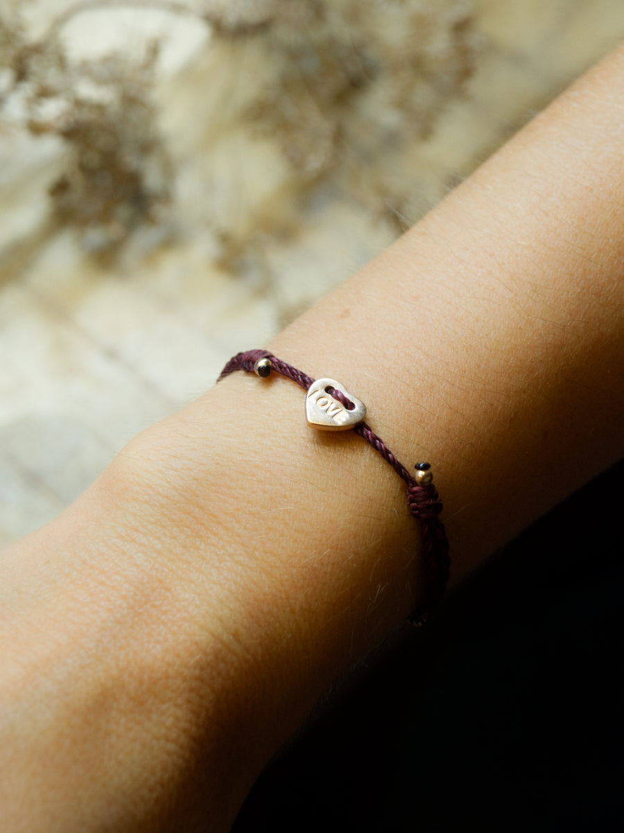 PINK GOLD LOVE BRACELET