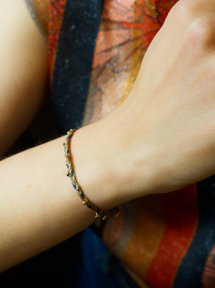 PULSERA MATÍZ ORO