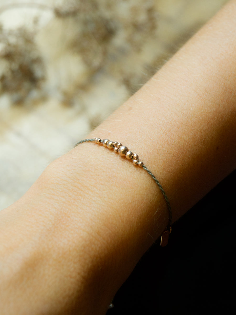 PULSERA NÉBULA ORO ROSA