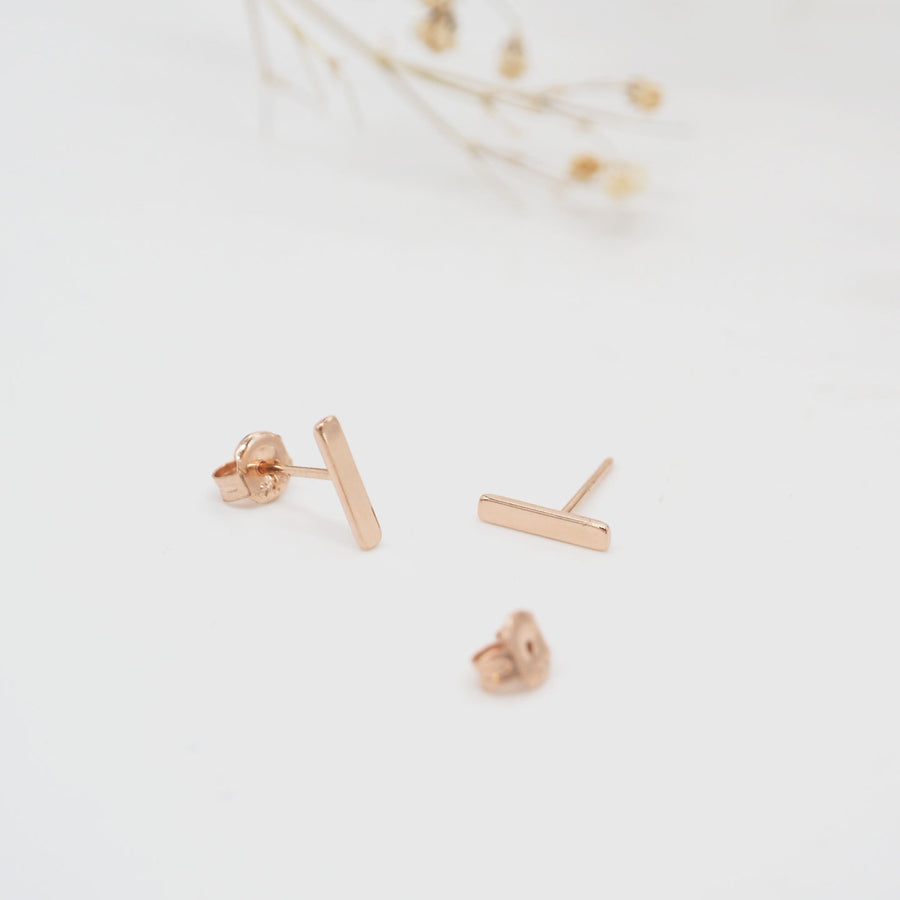 PINK GOLD ORBIT EARRINGS