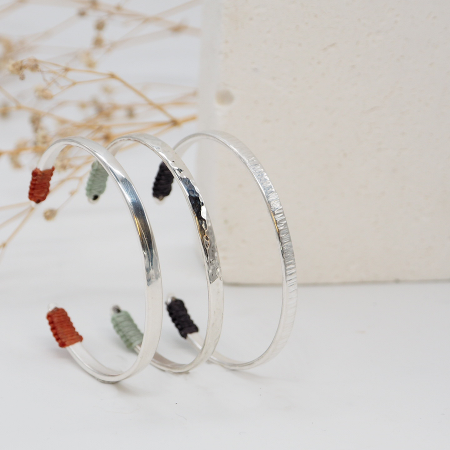 OVAL SILVER BRACELET
