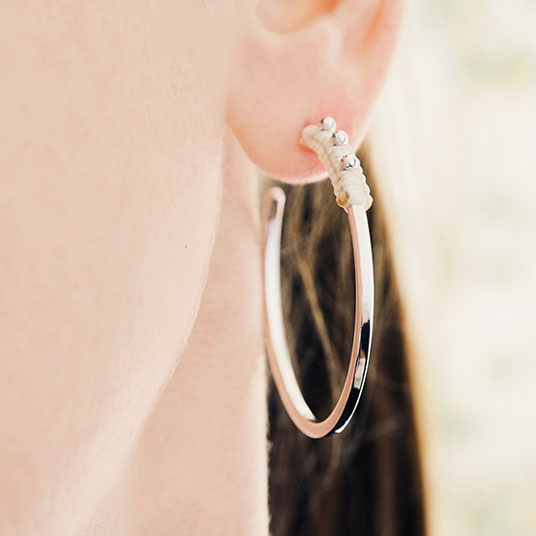 SILVER ALEX EARRINGS