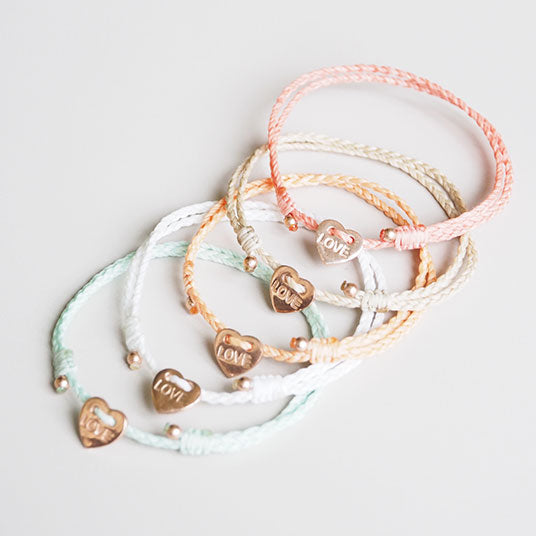 PINK GOLD LOVE BRACELET