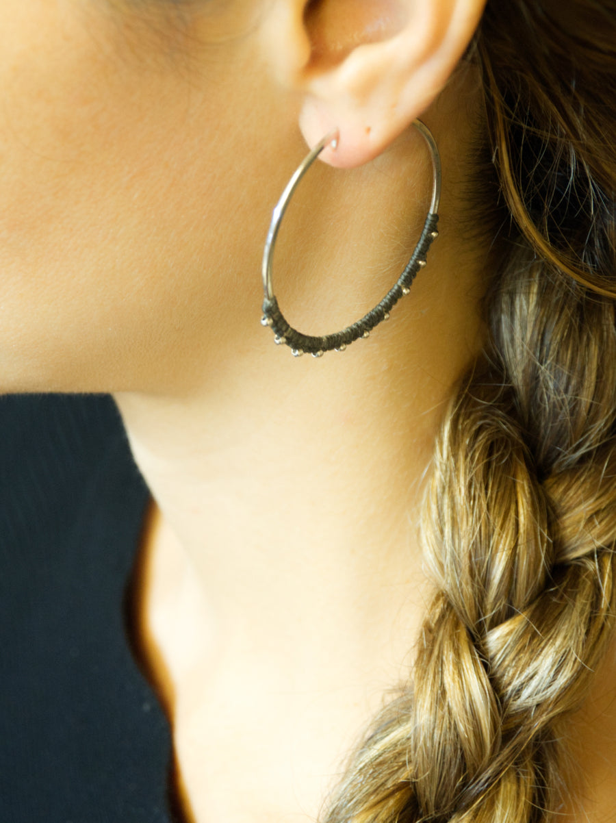 GOLD ORBIT EARRINGS