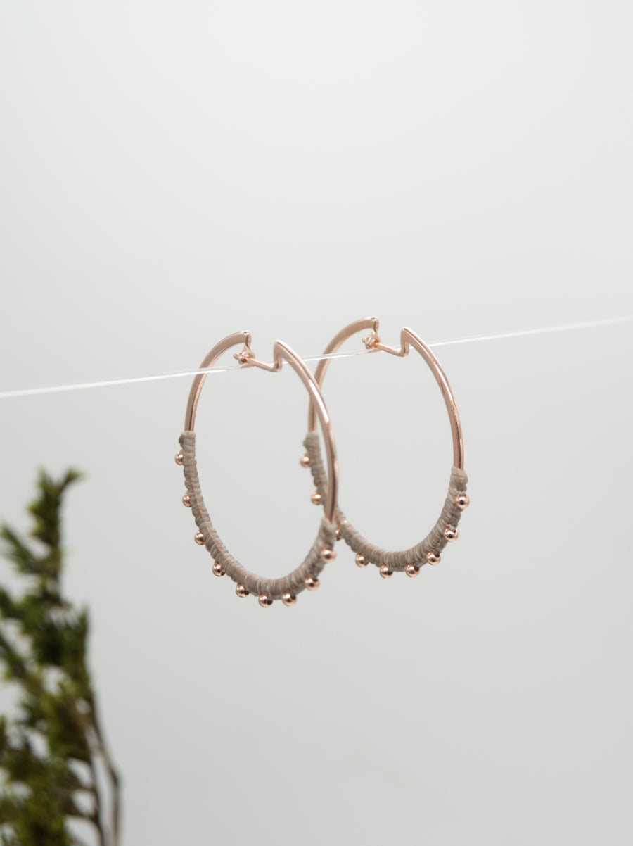 GOLD ORBIT EARRINGS