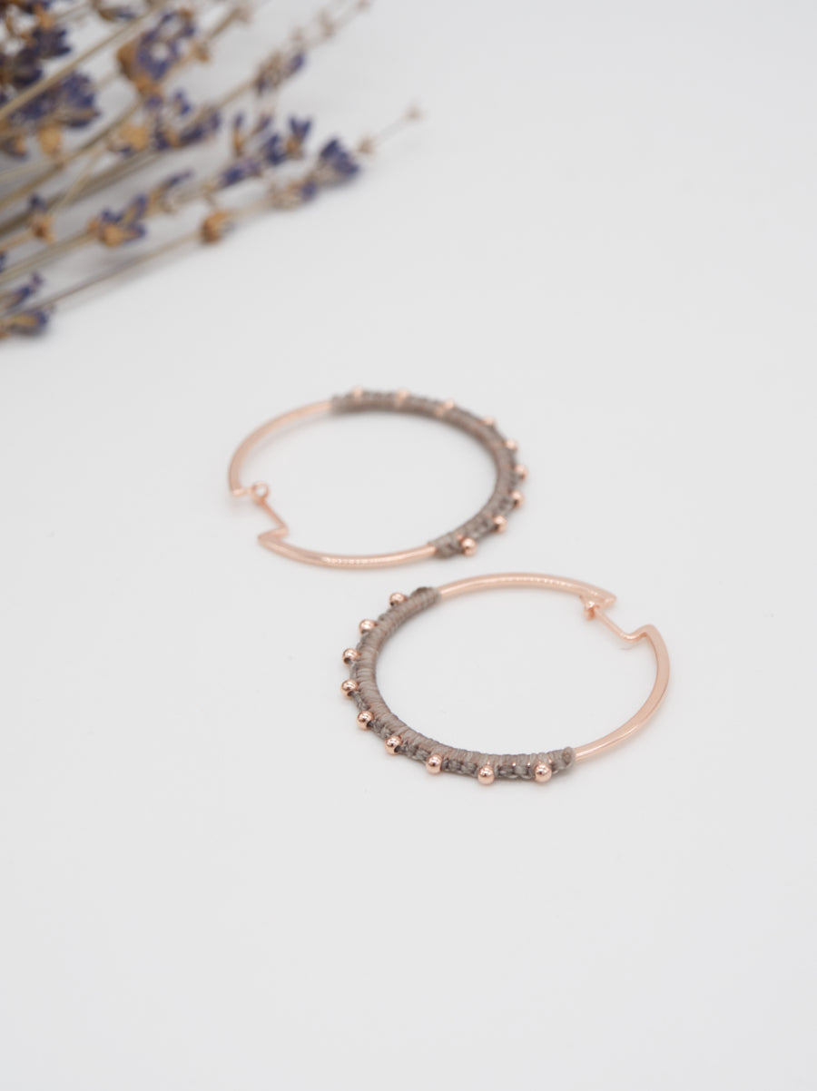 GOLD ORBIT EARRINGS