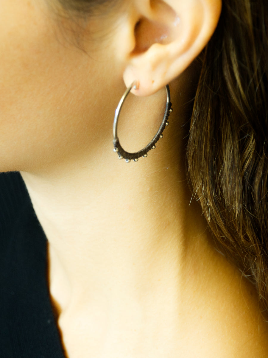 GOLD ORBIT EARRINGS