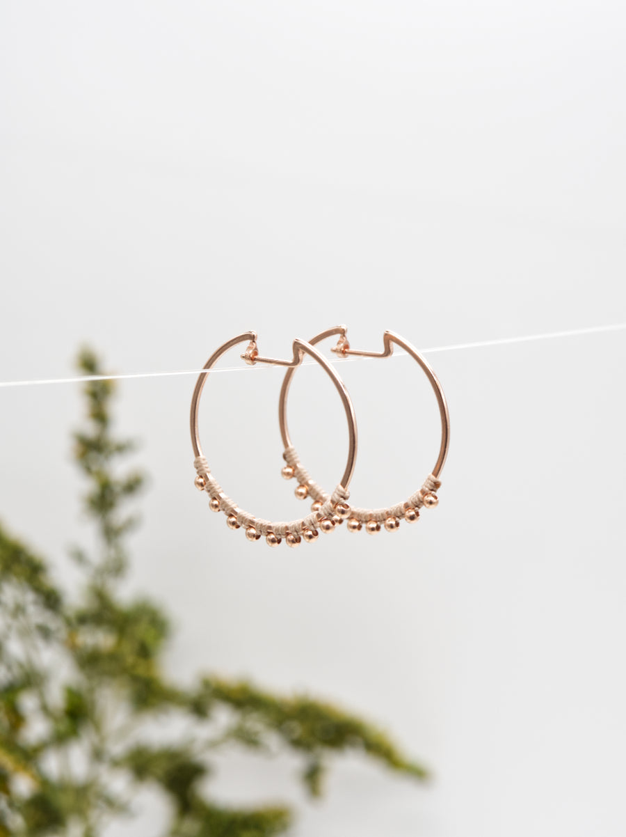 PENDIENTES SERENA ORO ROSA S